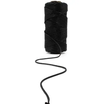 Waxed Nylon Jewelry Cord, 1mm to 2mm, photo 5