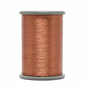 Metallic Zari Thread, 0.1 mm, 85 m per Spool, photo 6