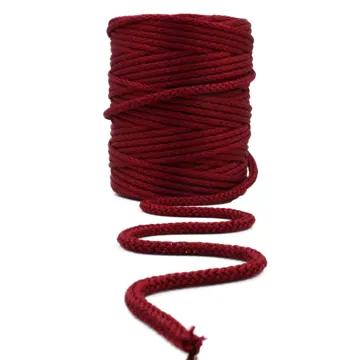 5mm Knitted Polyester Macrame Cord, photo 11