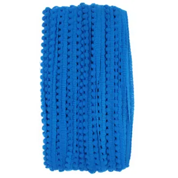 Cotton and Polyester Pom Pom Lace with Mini Bobble Fringe, photo 16