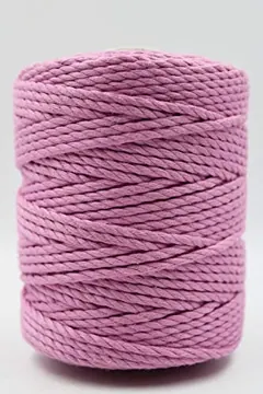 3-Ply Twisted Cotton Macrame Cord, 2 mm to 4 mm, photo 3