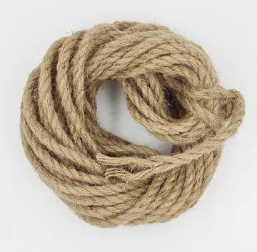 Twisted Brown Jute Rope, 6mm and 8mm, photo 5