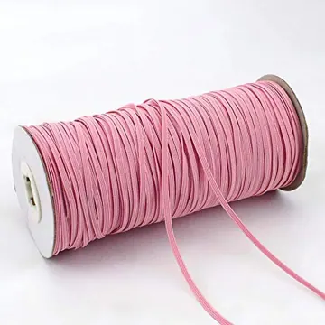Flat Braided Polyester Elastic Cord, 3.5mm and 6mm, photo 13