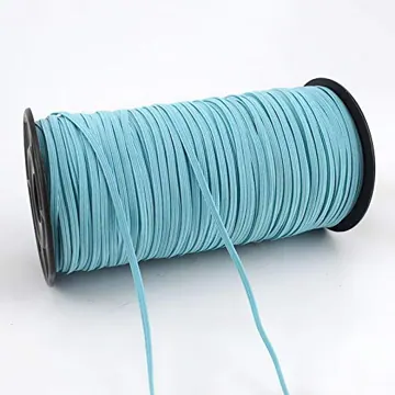 Flat Braided Polyester Elastic Cord, 3.5mm and 6mm, photo 14
