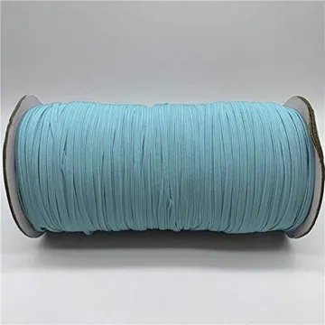 Flat Braided Polyester Elastic Cord, 3.5mm and 6mm, photo 15