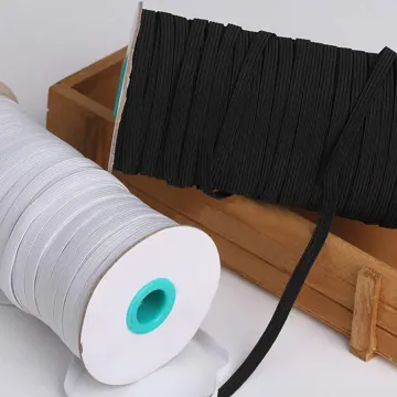 Flat Braided Polyester Elastic Cord, 3.5mm and 6mm, photo 4