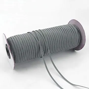 Flat Braided Polyester Elastic Cord, 3.5mm and 6mm, photo 9