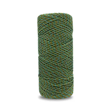 2-Ply Twisted Man-Made Fibre Macrame Cord, 2mm, photo 11