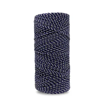 2-Ply Twisted Man-Made Fibre Macrame Cord, 2mm, photo 2