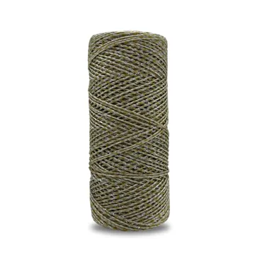 2-Ply Twisted Man-Made Fibre Macrame Cord, 2mm, photo 6