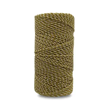 2-Ply Twisted Man-Made Fibre Macrame Cord, 2mm, photo 7