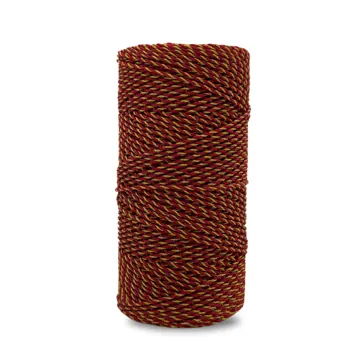 2-Ply Twisted Man-Made Fibre Macrame Cord, 2mm, photo 8
