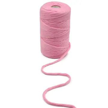 Single Strand Cotton Macrame Cord, 3 mm and 4 mm, photo 13