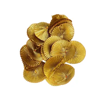 Gota Patti Flower Appliques, Pack of 25, photo 2