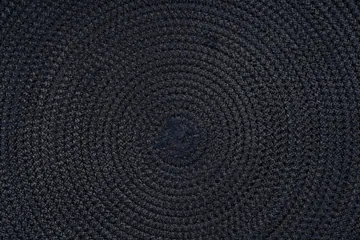Braided Polyester Round Placemats, 1, 4 or 6 Pieces