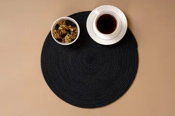 Braided Polyester Round Placemats, 1, 4 or 6 Pieces, photo 12