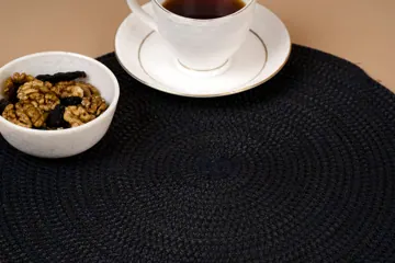 Braided Polyester Round Placemats, 1, 4 or 6 Pieces, photo 4
