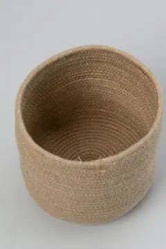 Round Braided Jute Storage Basket Set, 2 or 3 Pieces, photo 4