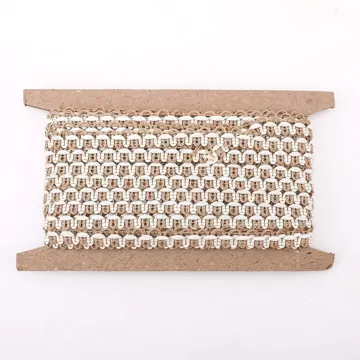Brown Jute Lace Border, 10 or 25 Metres, photo 15