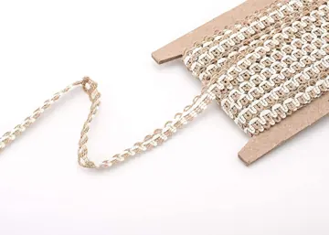 Brown Jute Lace Border, 10 or 25 Metres, photo 16