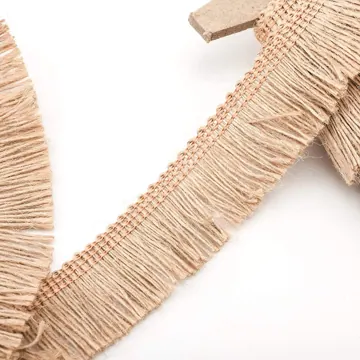 Brown Jute Lace Border, 10 or 25 Metres, photo 5