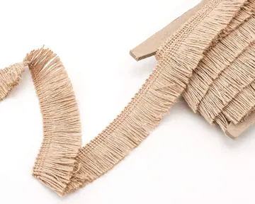 Brown Jute Lace Border, 10 or 25 Metres, photo 6
