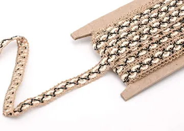 Brown Jute Lace Border, 10 or 25 Metres, photo 9