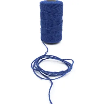 Twisted Coloured Jute Twine, 1.5mm to 5mm, photo 2