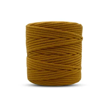 Round Braided Cotton Macrame Cord, 2.5mm and 4mm, photo 2