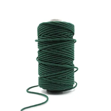 Round Braided Cotton Macrame Cord, 2.5mm and 4mm, photo 4