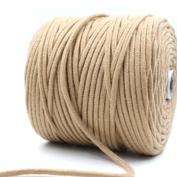 Round Braided Cotton Macrame Cord, 2.5mm and 4mm, photo 6