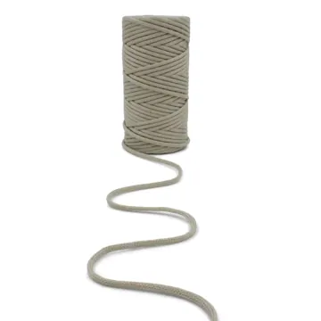 Knitted Braided Polycotton Macrame Cord, 3 mm x 50 m, photo 11