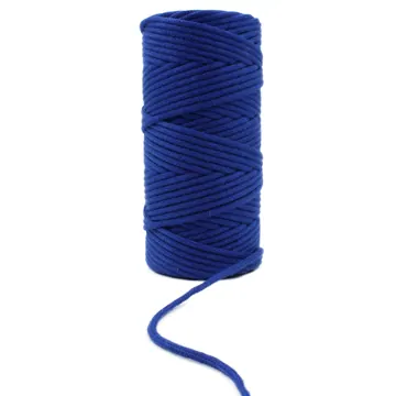 Knitted Braided Polycotton Macrame Cord, 3 mm x 50 m, photo 12