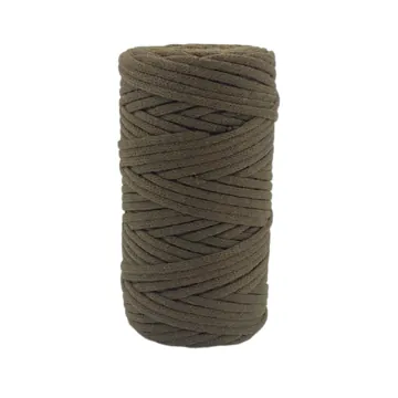 Knitted Braided Polycotton Macrame Cord, 3 mm x 50 m, photo 3