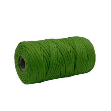 Knitted Braided Polycotton Macrame Cord, 3 mm x 50 m, photo 9
